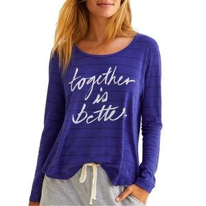 SUNDRY Graphic Print Long Sleeve Tee Medium